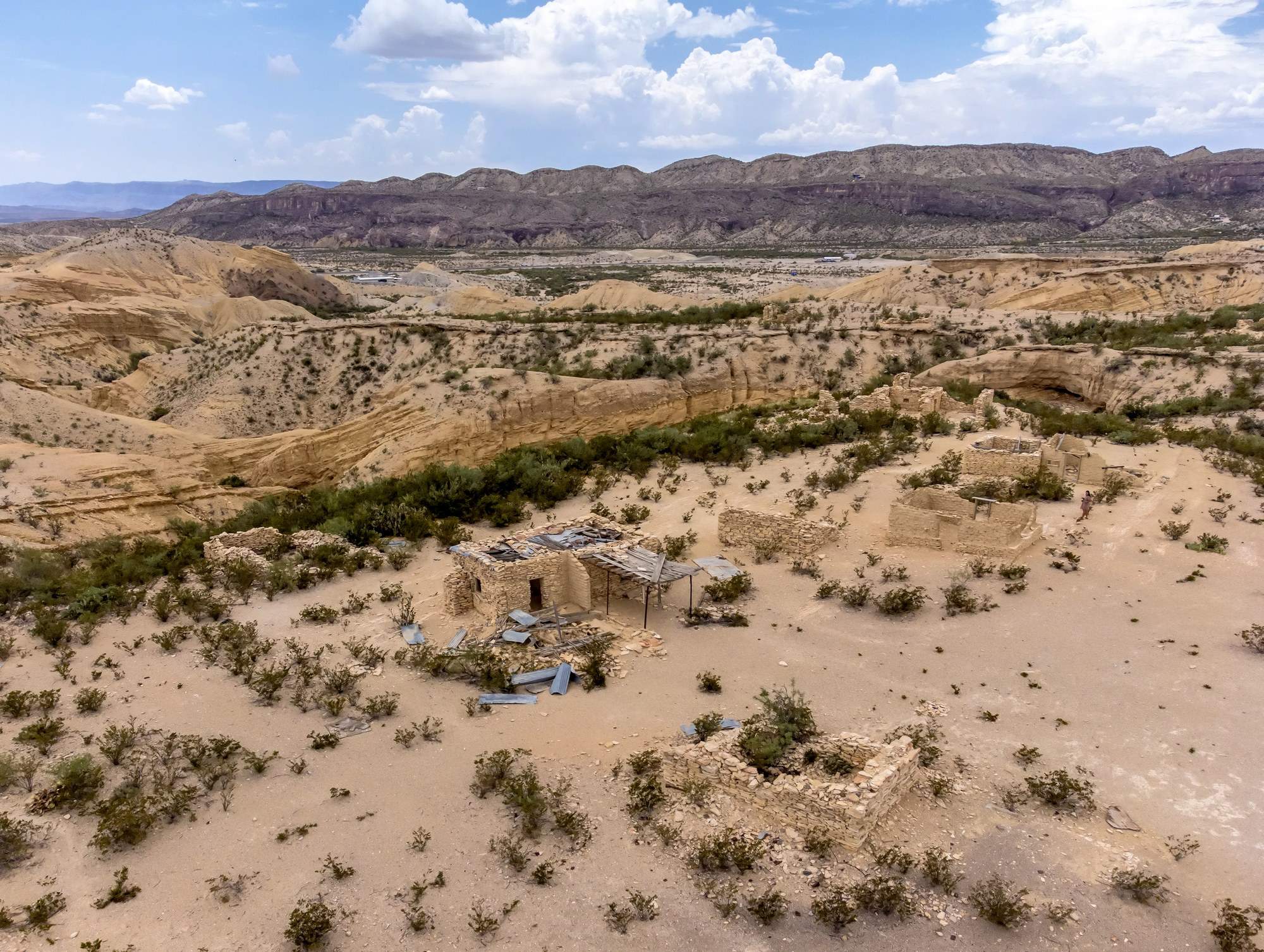 Ruins in Terlingua Ghost Town